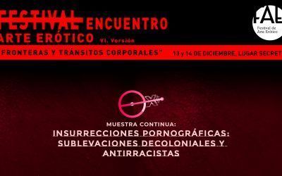 PROGRAMA DE PORNOGRAFÍAS CRÍTICAS EXCENTRICO EN VI FAE 2019