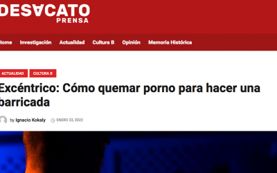 Excéntrico: Cómo quemar porno para hacer una barricada