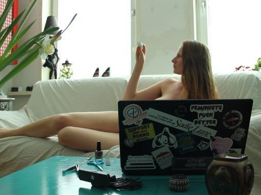 Sex worker at home
